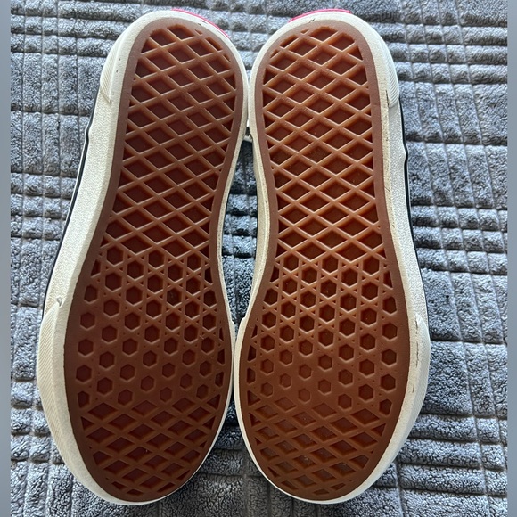 Vans green/black/white checkerboard, Little Boys size 3 - Picture 2 of 12